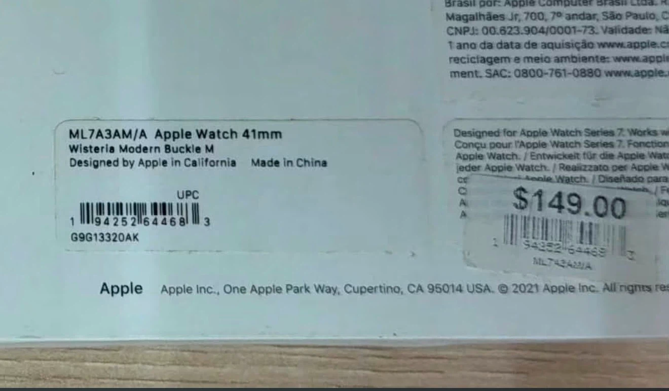 Apple Watch Wisteria Modern Buckle Band - Size M - photo 2