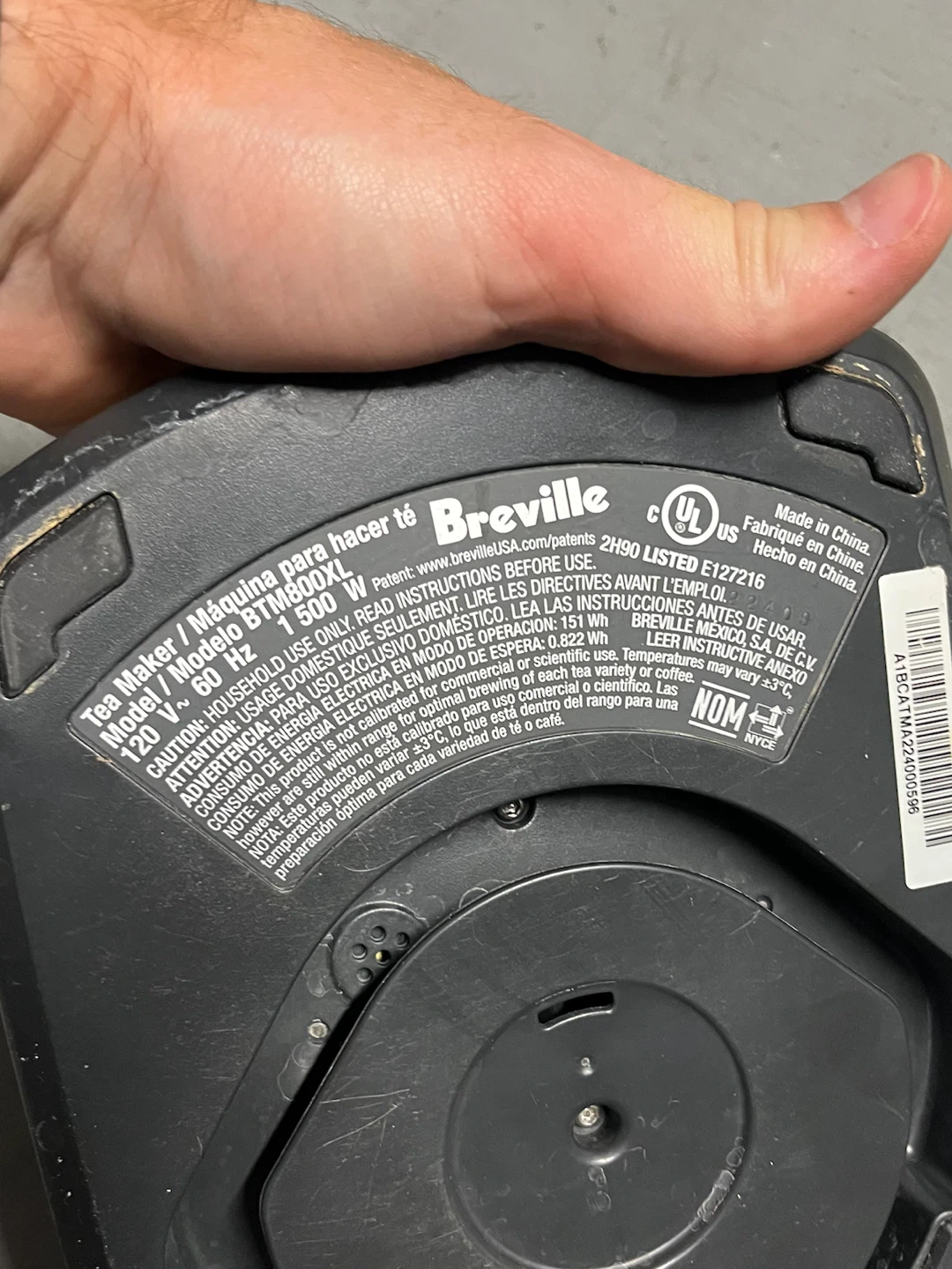 Breville One-Touch Tea Maker - photo 2