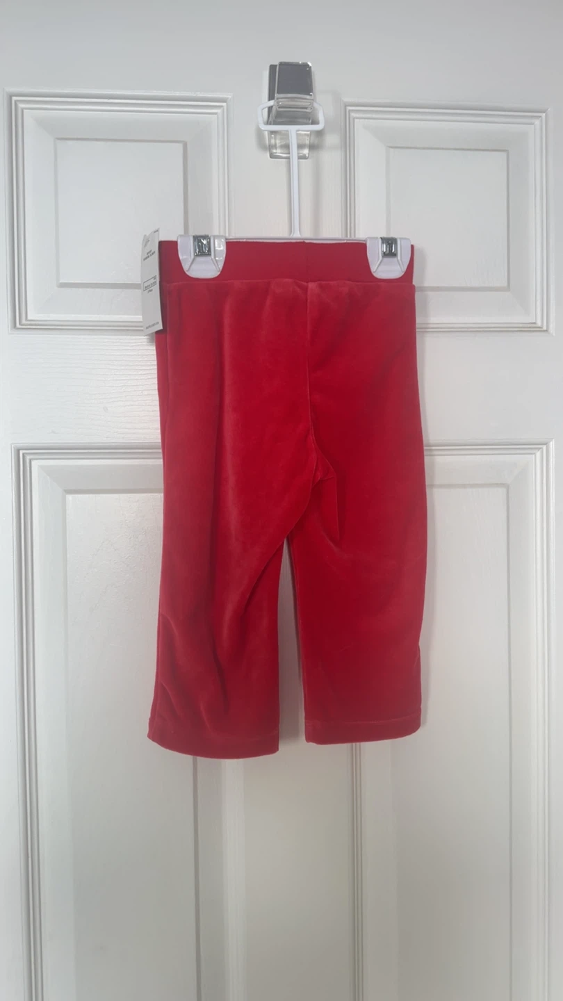 Ralph Lauren Red Velour Tracksuit Set - photo 4