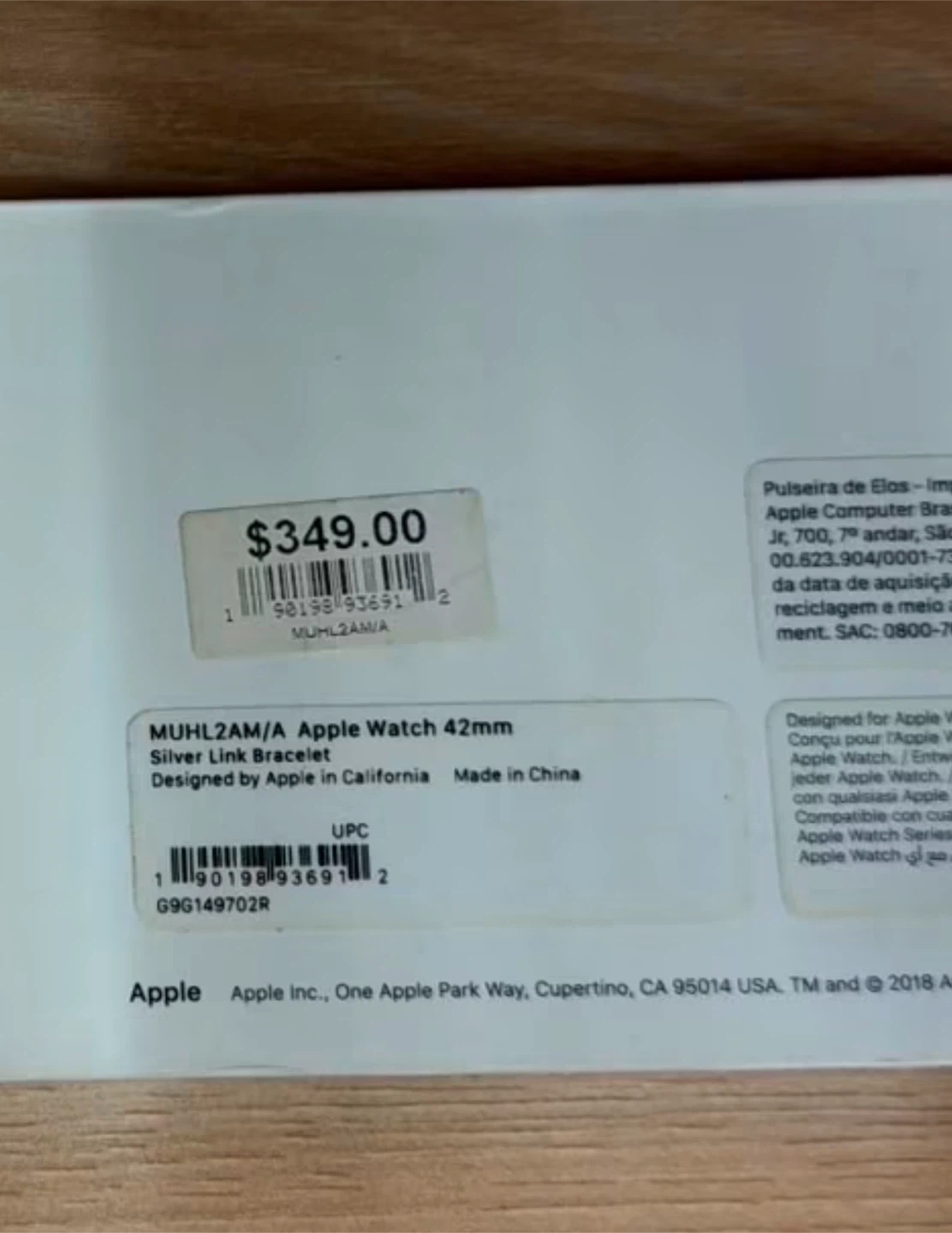 Apple Watch 42mm Silver Link Bracelet - photo 2