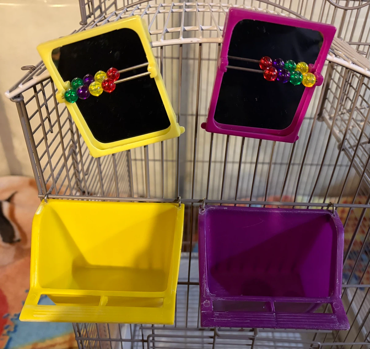Medium Bird Cage with Accessories - photo 4