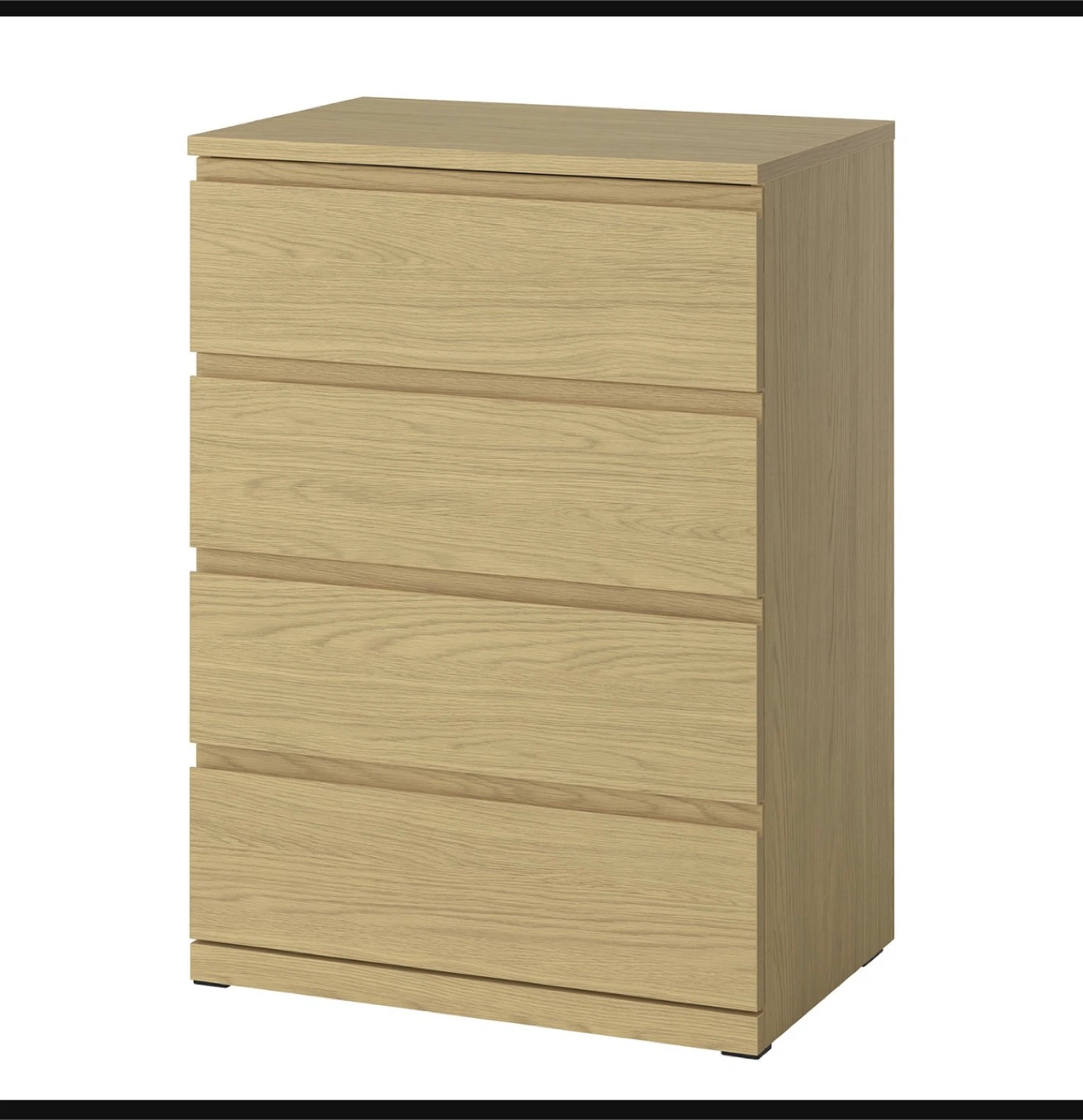 IKEA Storklinta Oak-Colored 4-drawer chest - photo 4