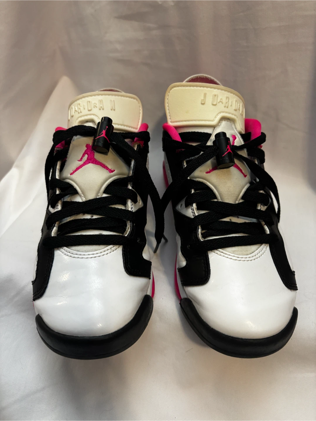 Nike Air Jordan 6 Retro Low "Fierce Pink" sneakers - size 4.5Y - photo 3