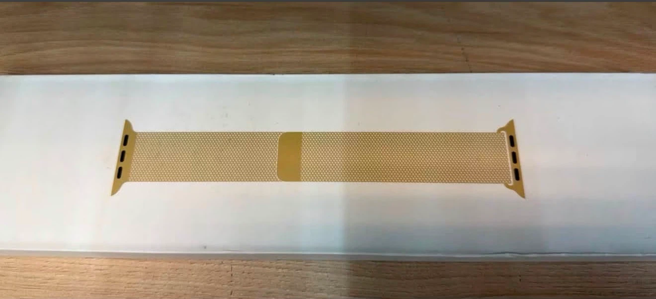 Apple Watch 41mm Gold Milanese Loop Band