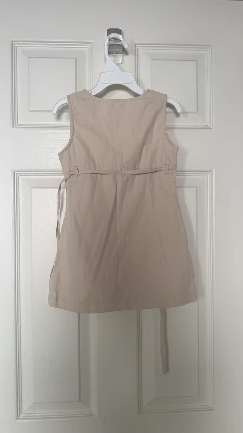 TOGO Girls Tan Wrap Dress - photo 2