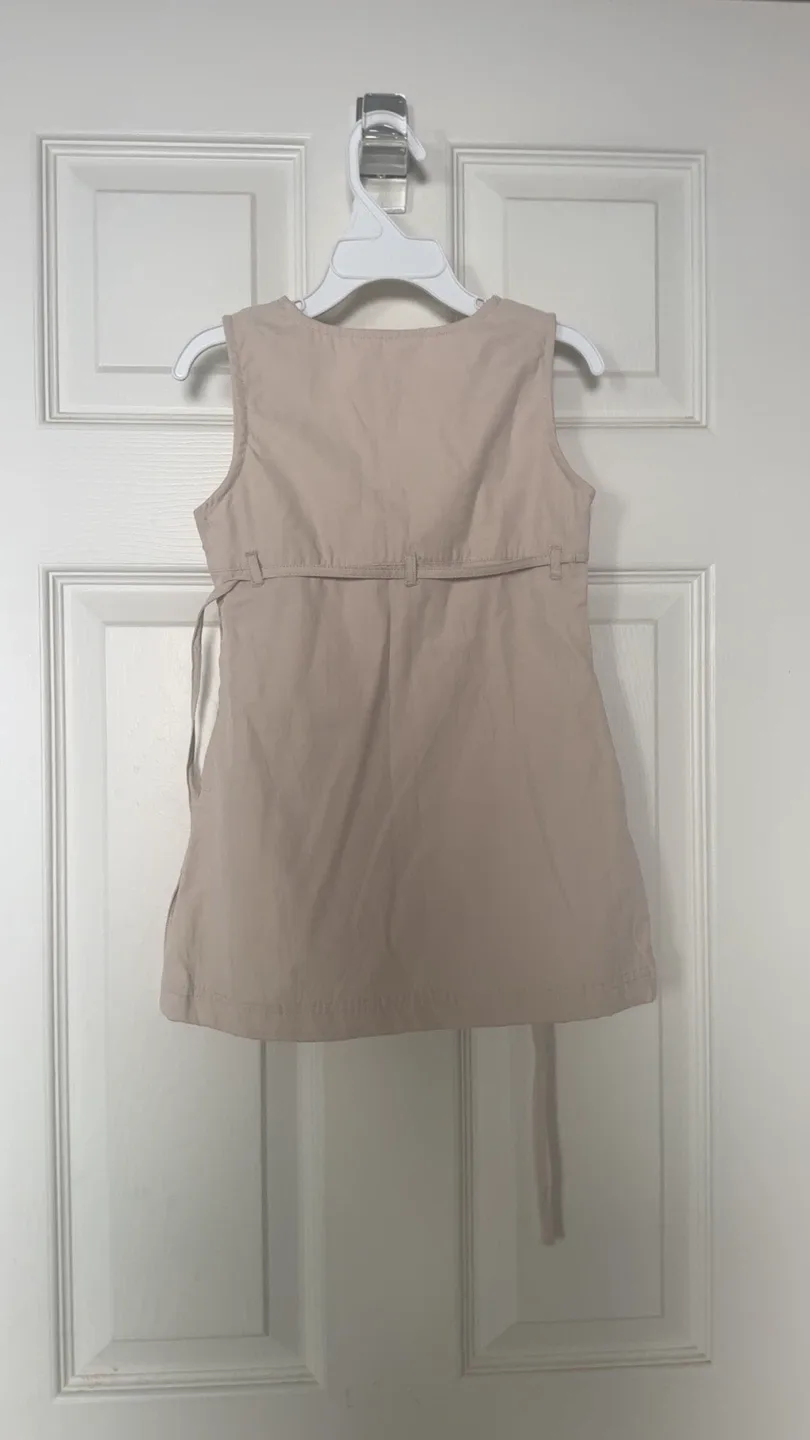 TOGO Girls Tan Wrap Dress - photo 2
