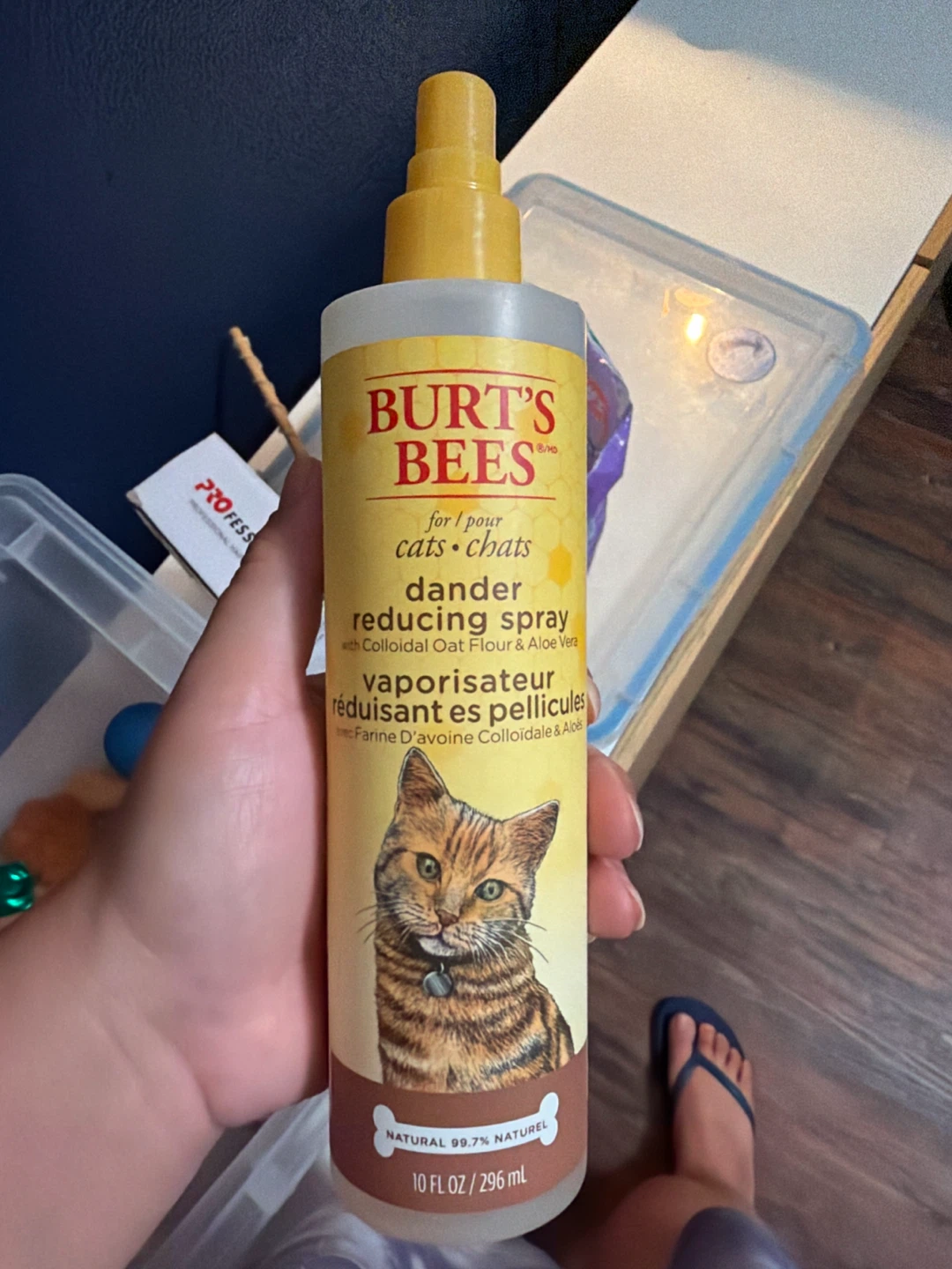 Burt's Bees Dander Reducing Spray for Cats 10 oz