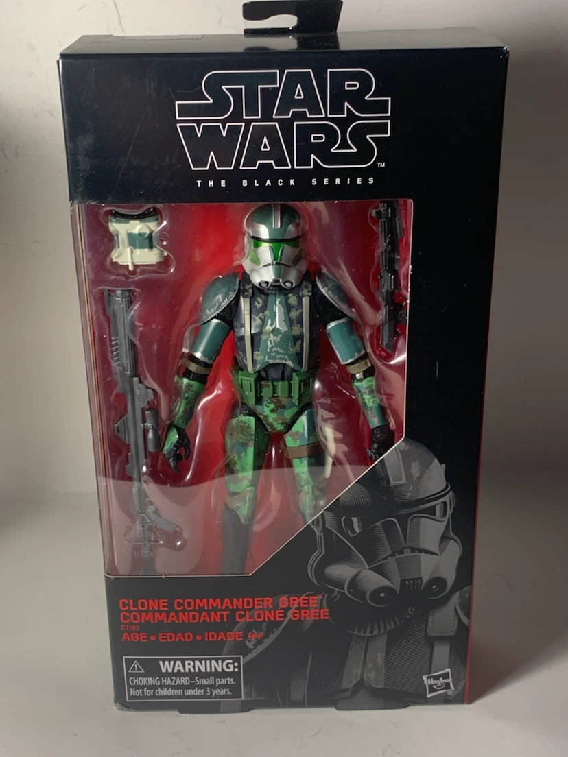 Star Wars The Black Series Clone Commander Gree Action Figure