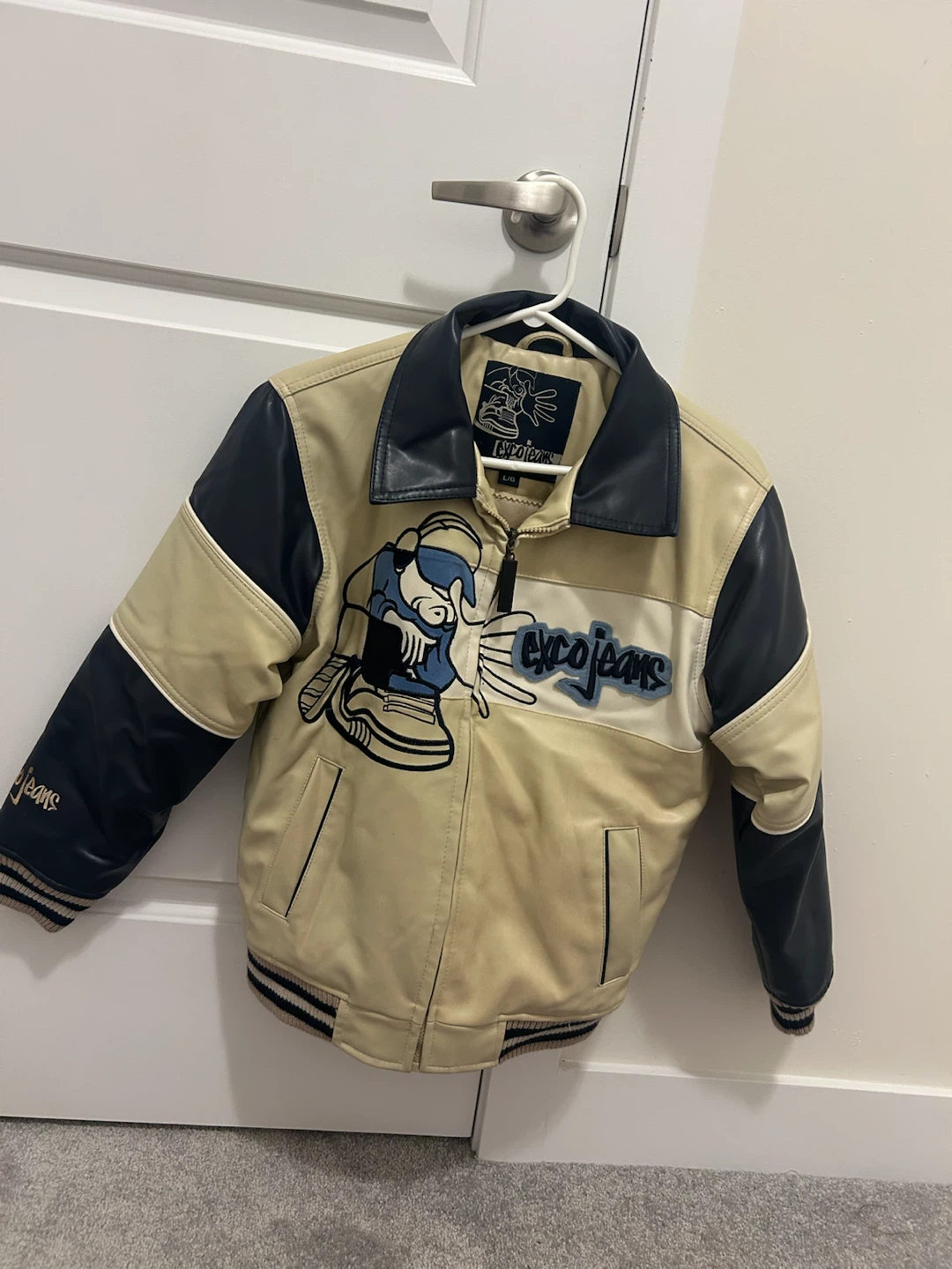 EXO JEANS Varsity Jacket