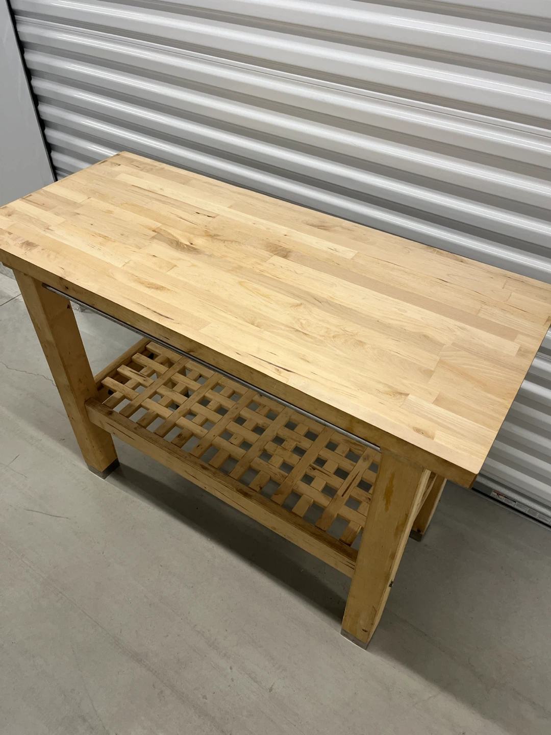 IKEA GROLAND Butcher Block Kitchen Island