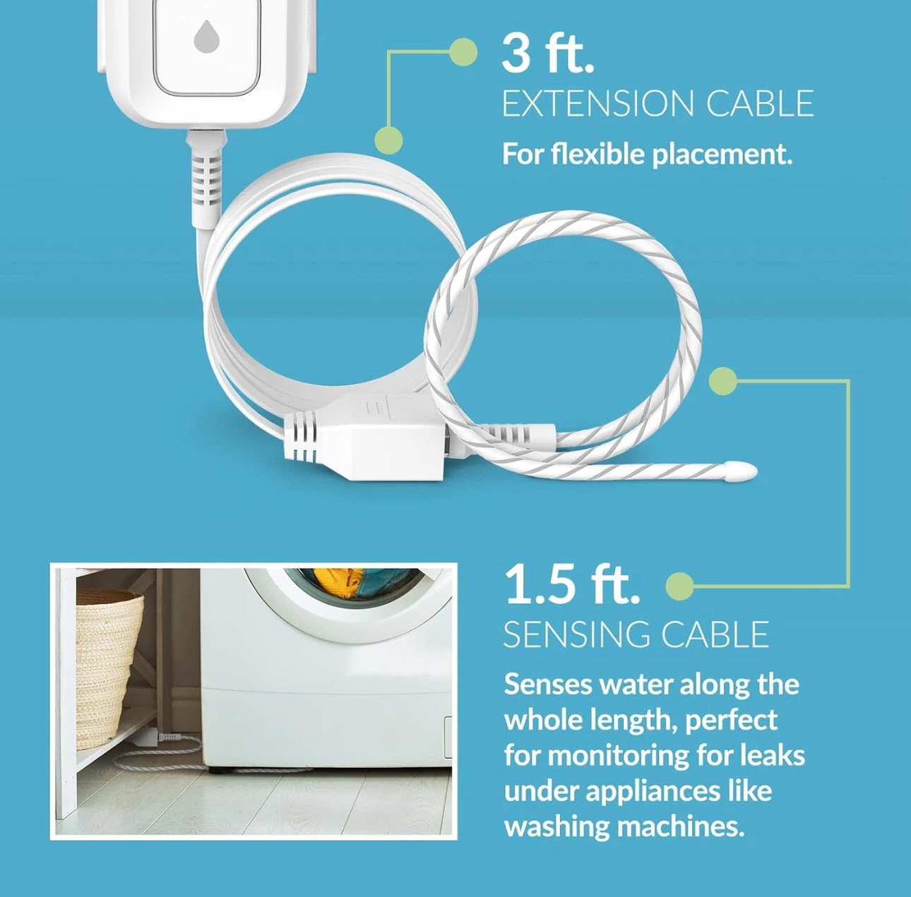 D-Link WiFi Water Leak Detector with 2 sensors - photo 3