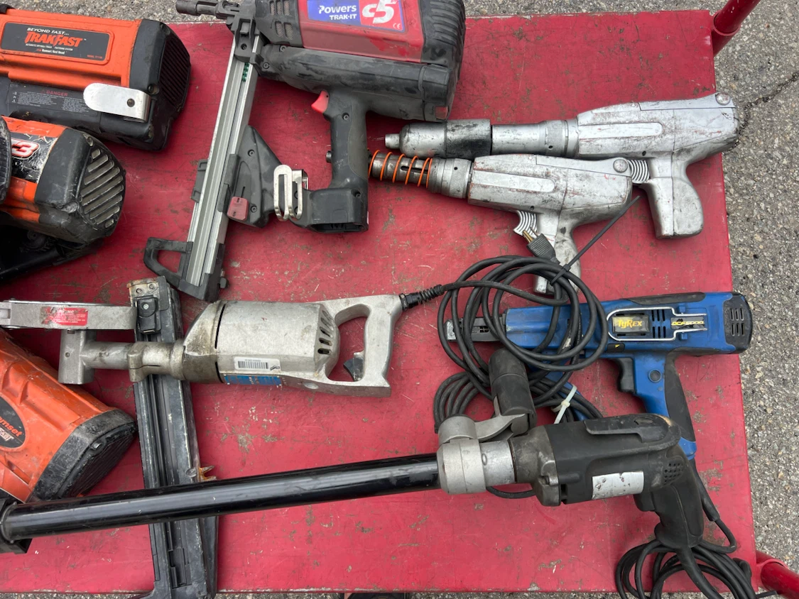 Assorted Pneumatic Nail Guns and Tools - photo 2