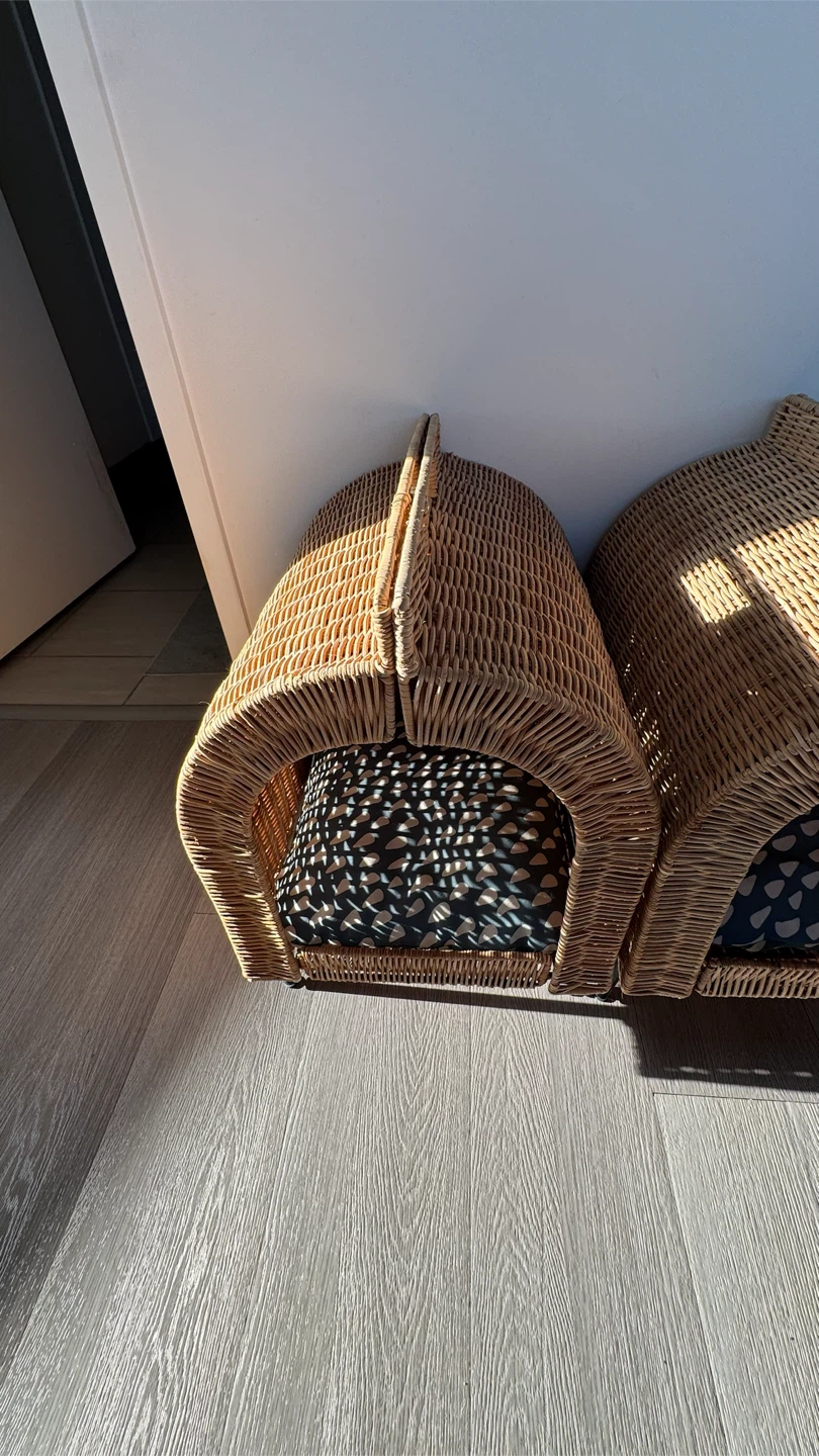 Wicker Pet Beds with Cushions - photo 2