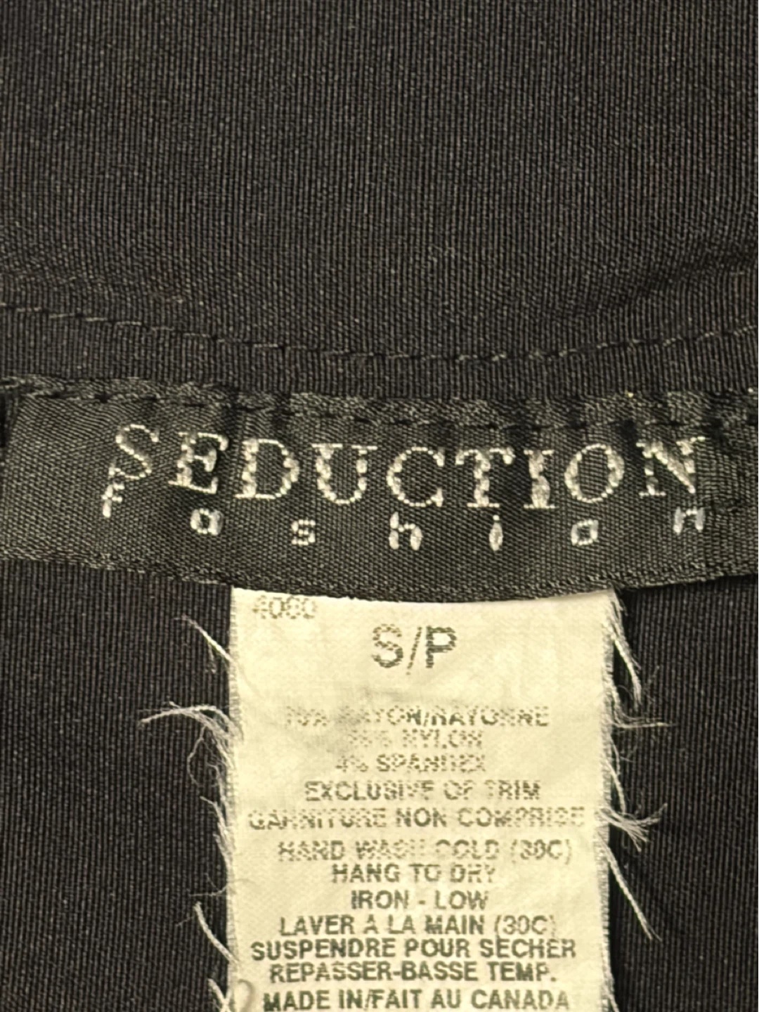 Seduction Fashion - Black Fitted Women's Skirt - photo 4