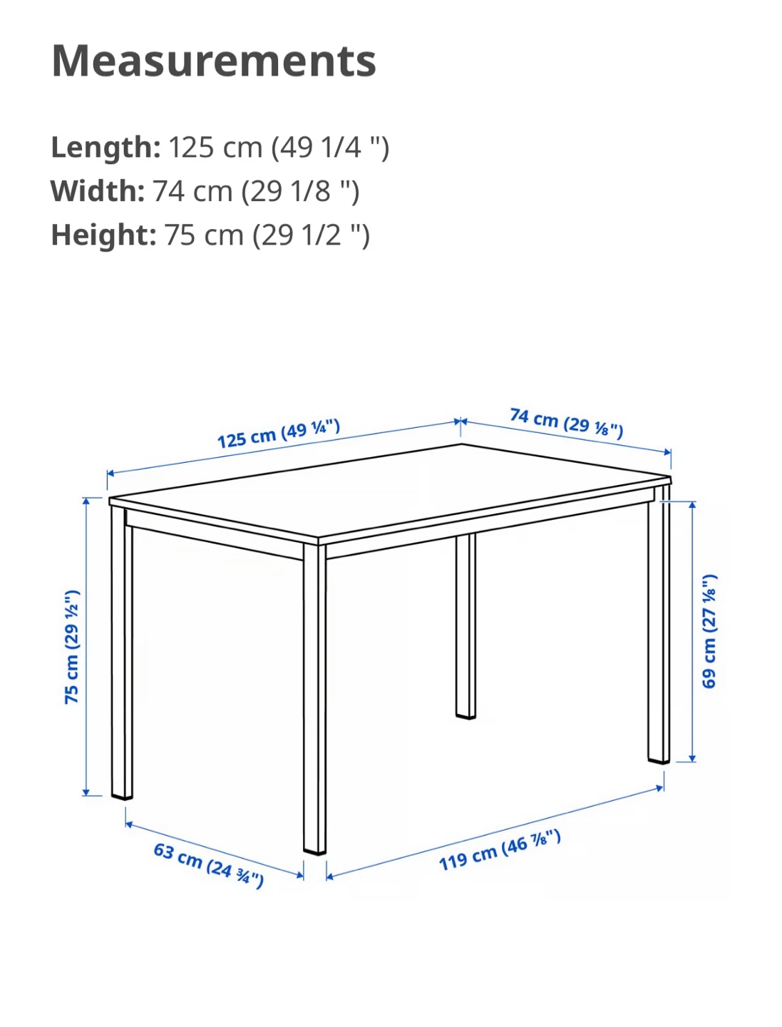 Kitchen Table from IKEA - photo 2