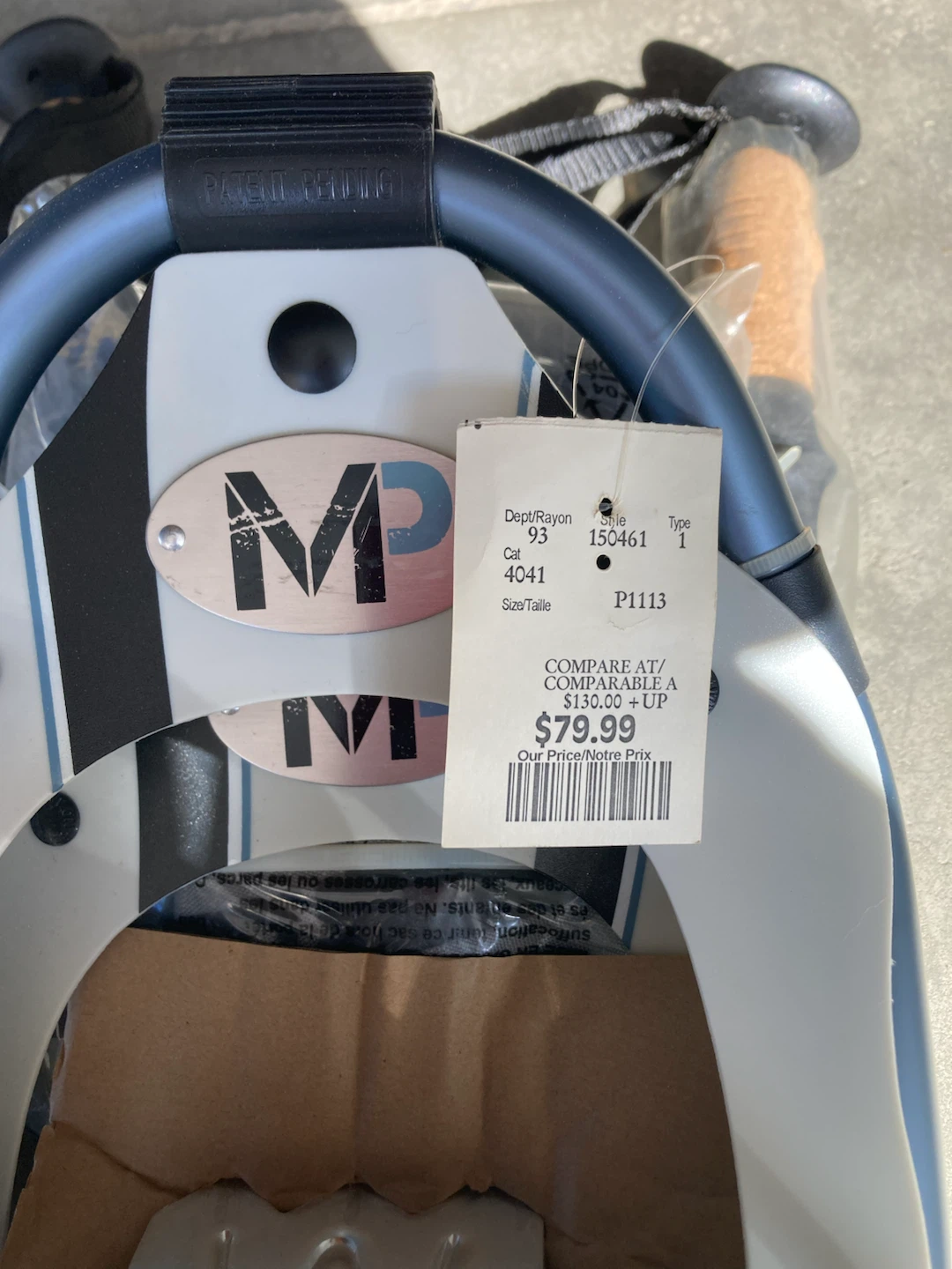 Brand New Yukon Charlie's Snowshoe Set with Trekking Poles - photo 3