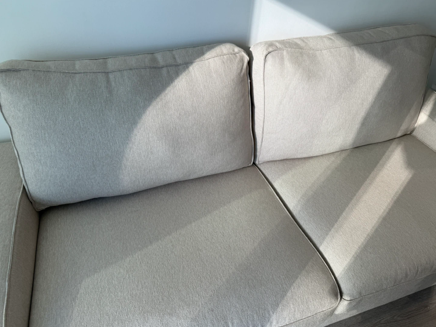 IKEA KIVIK Beige Sofa - photo 4