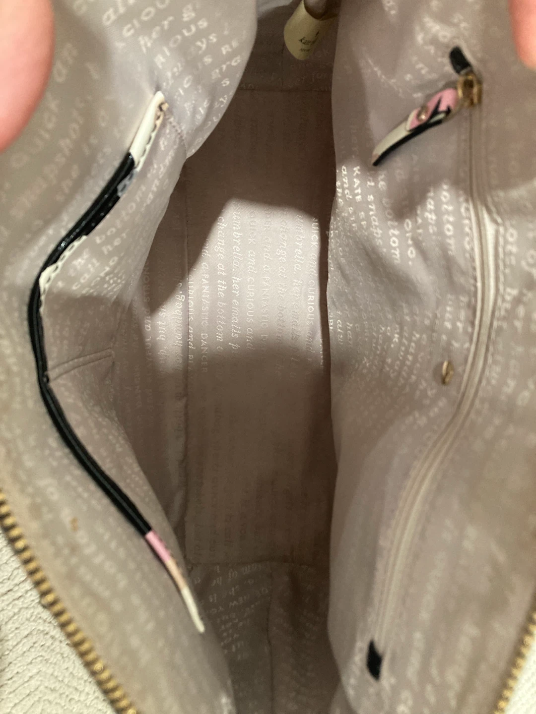 Kate Spade New York Floral Satchel / Crossbody Bag with Dust Bag - photo 4