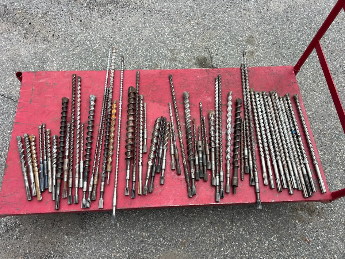 Lot of Assorted Masonry Drill Bits