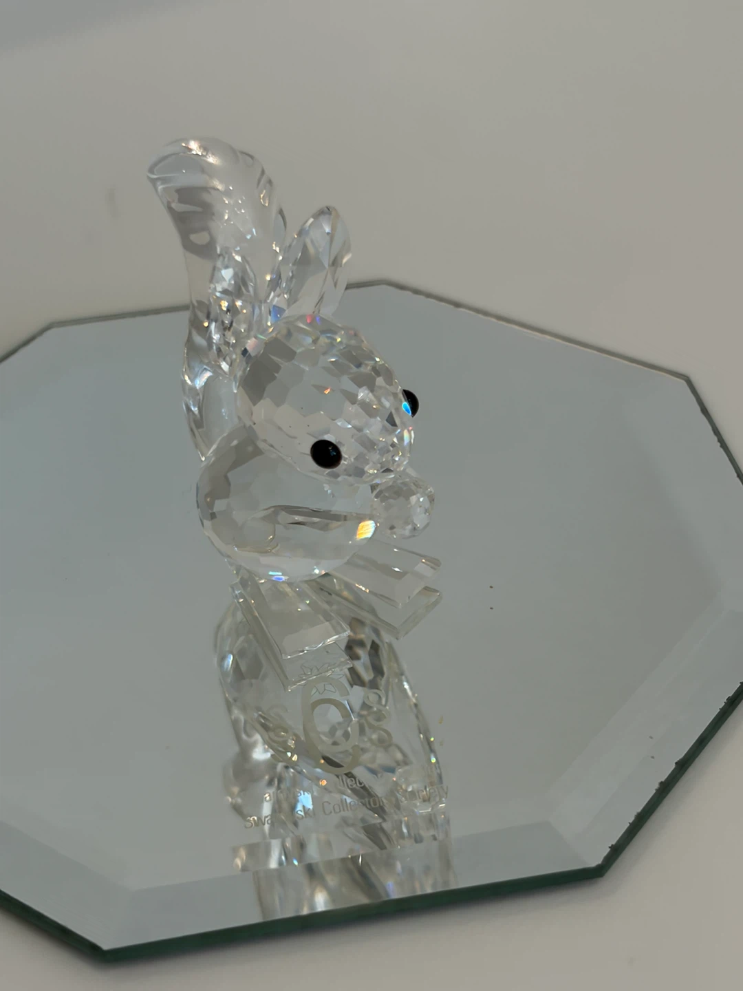 Swarovski Crystal Squirrel Figurine