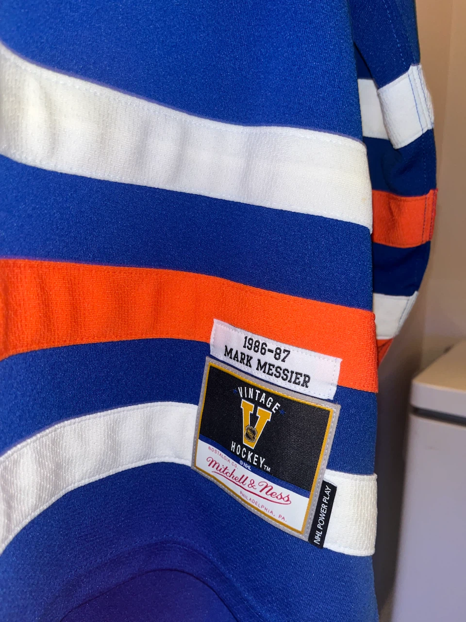Mitchell & Ness Mark Messier 1986-87 Oilers Vintage Hockey - photo 4