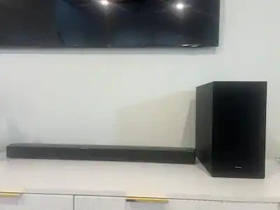 Samsung Soundbar and Bluetooth Subwoofer
