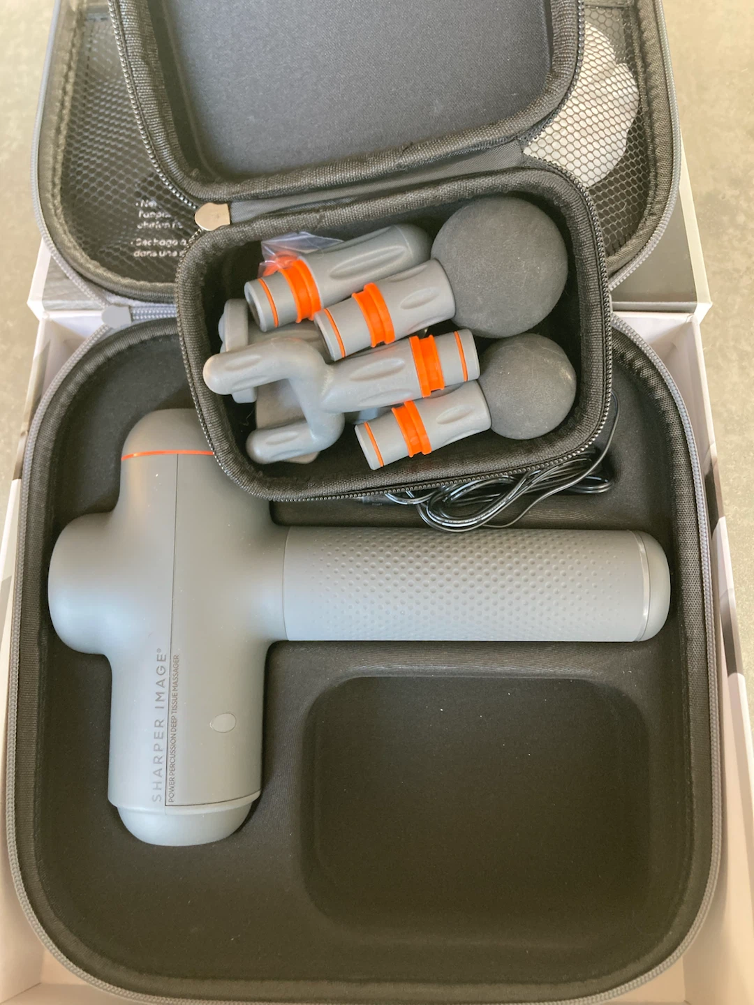 Sharper Image Power Percussion Deep Tissue Massager - photo 4