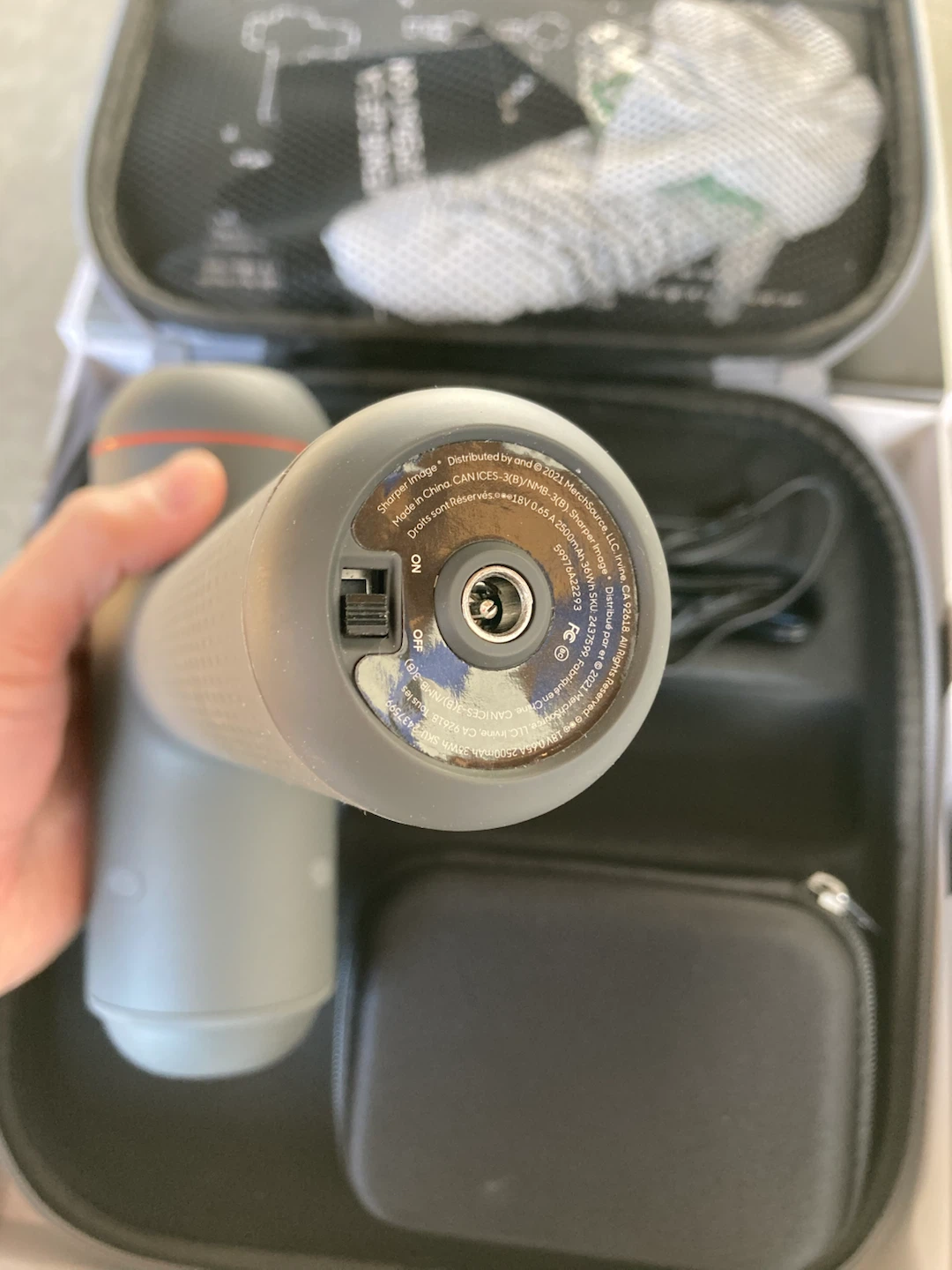 Sharper Image Power Percussion Deep Tissue Massager - photo 5