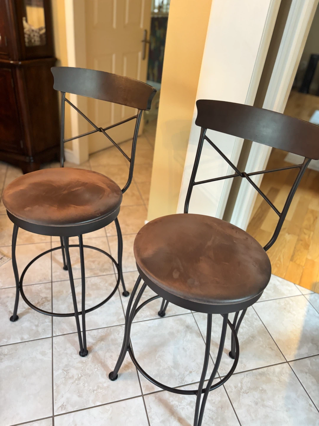 Set of 2 Bar Stools