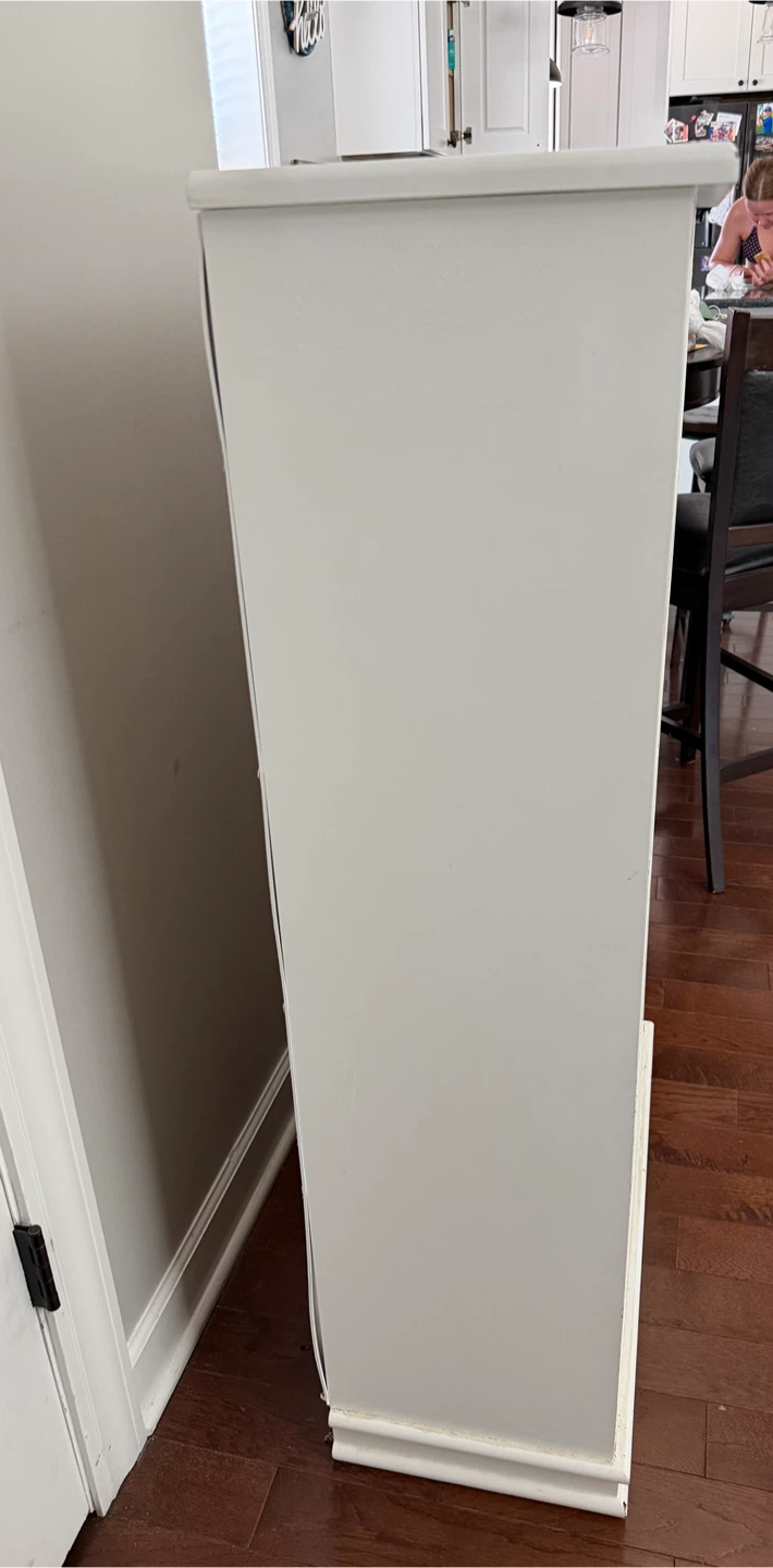White 4-Shelf Bookshelf / Book Case - photo 3
