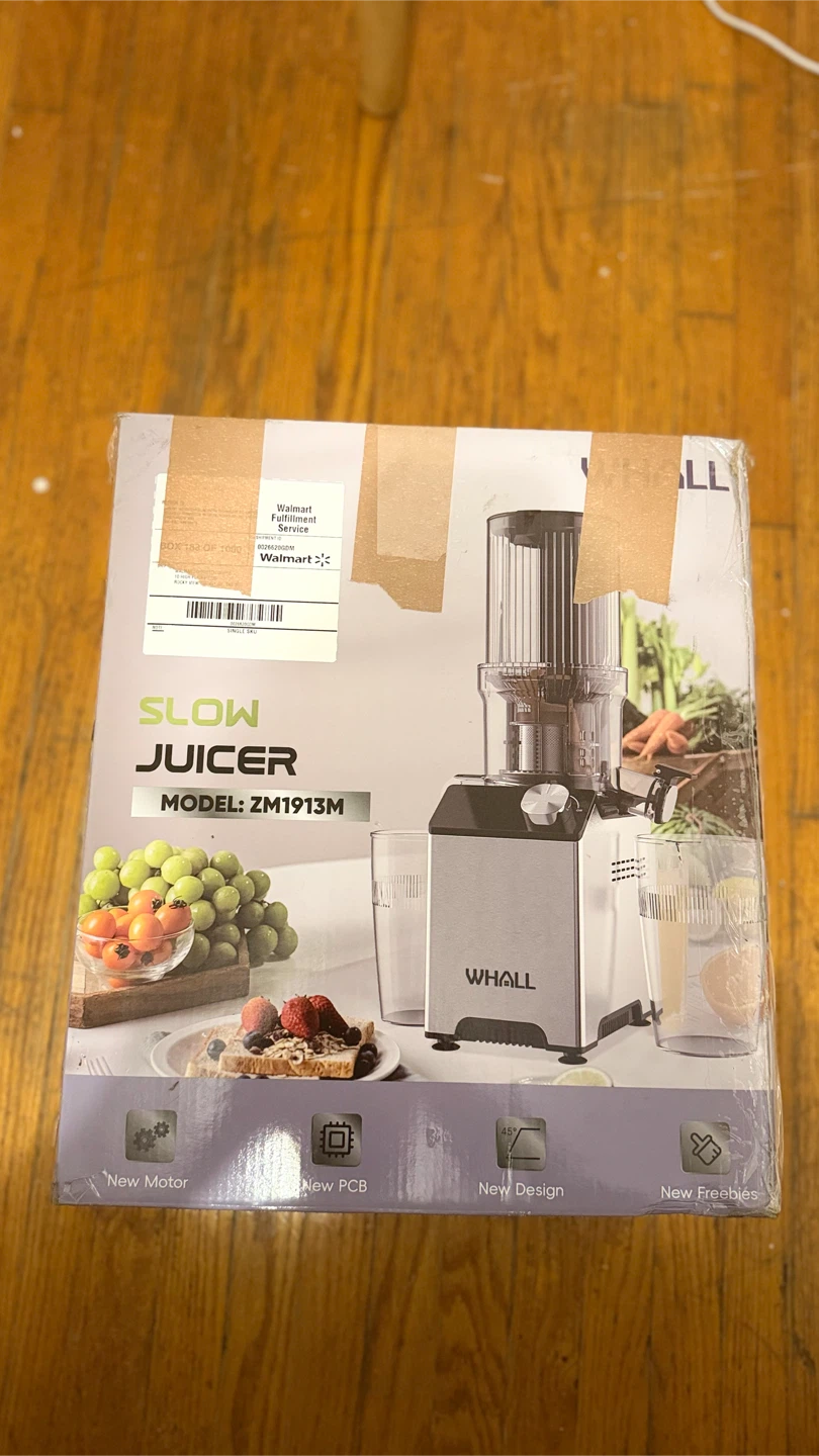 WHALL Masticating Juicer Machine