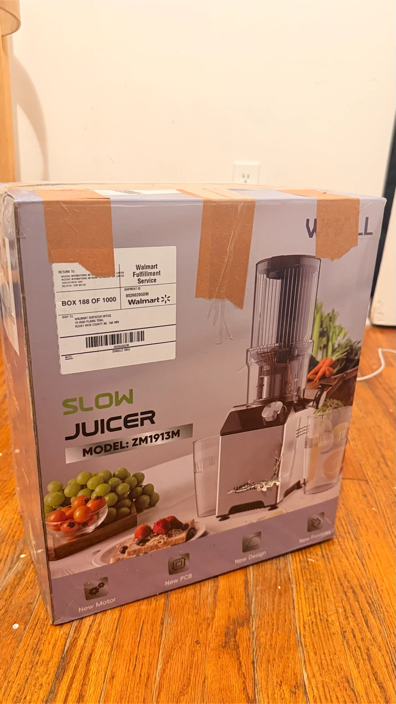 WHALL Masticating Juicer Machine - photo 2