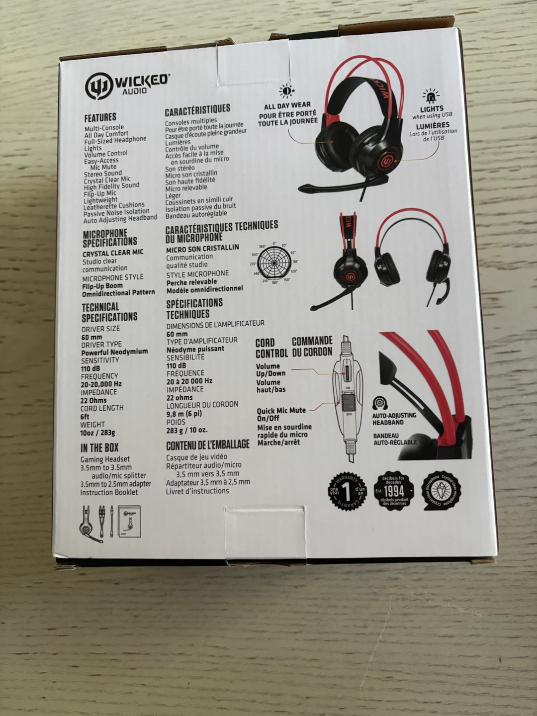 Wicked Audio Grid Legion 500 Gaming Headset - photo 2