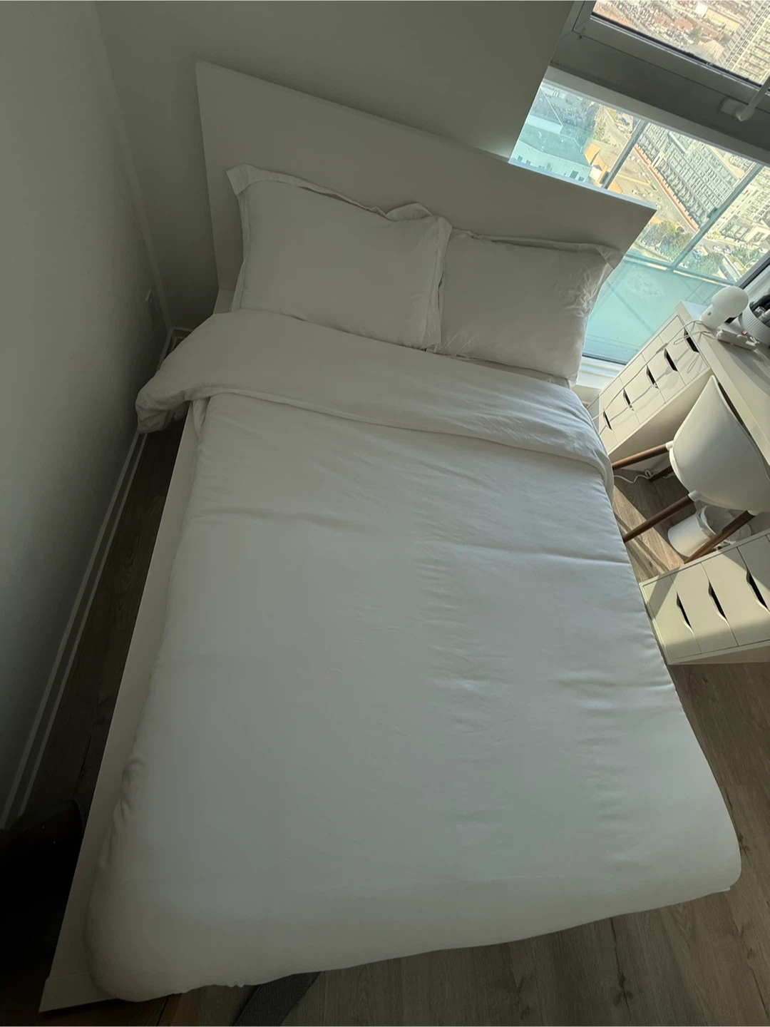 IKEA MALM Bed with 2 Storage Drawers & Slatted Bed Base - photo 2