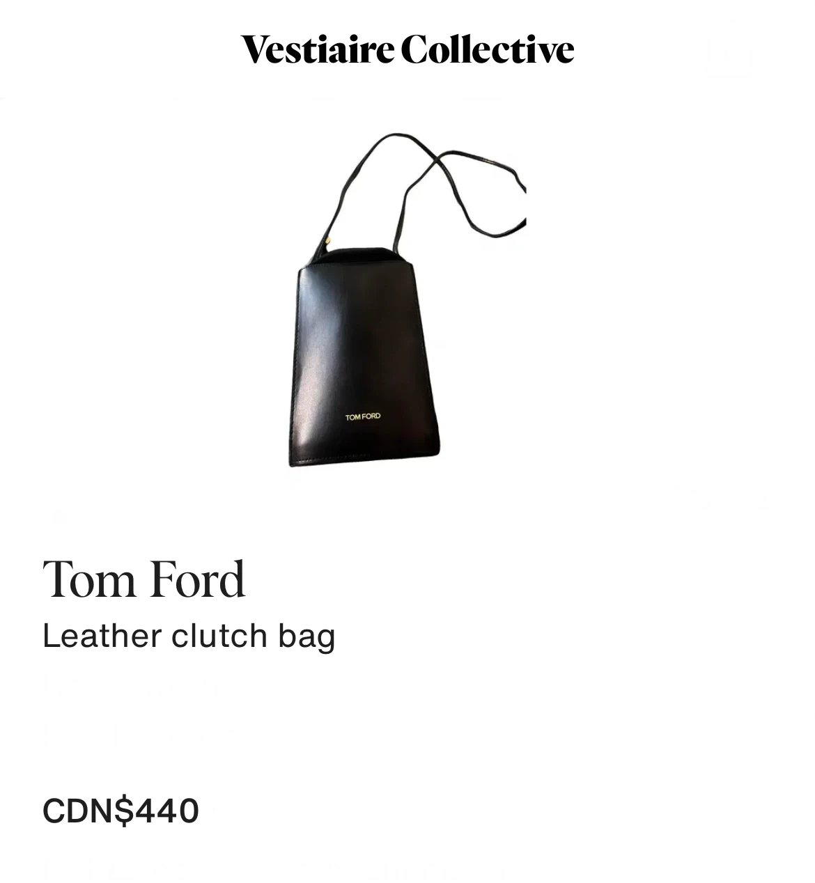 Celine & Tom Ford side bags - photo 3