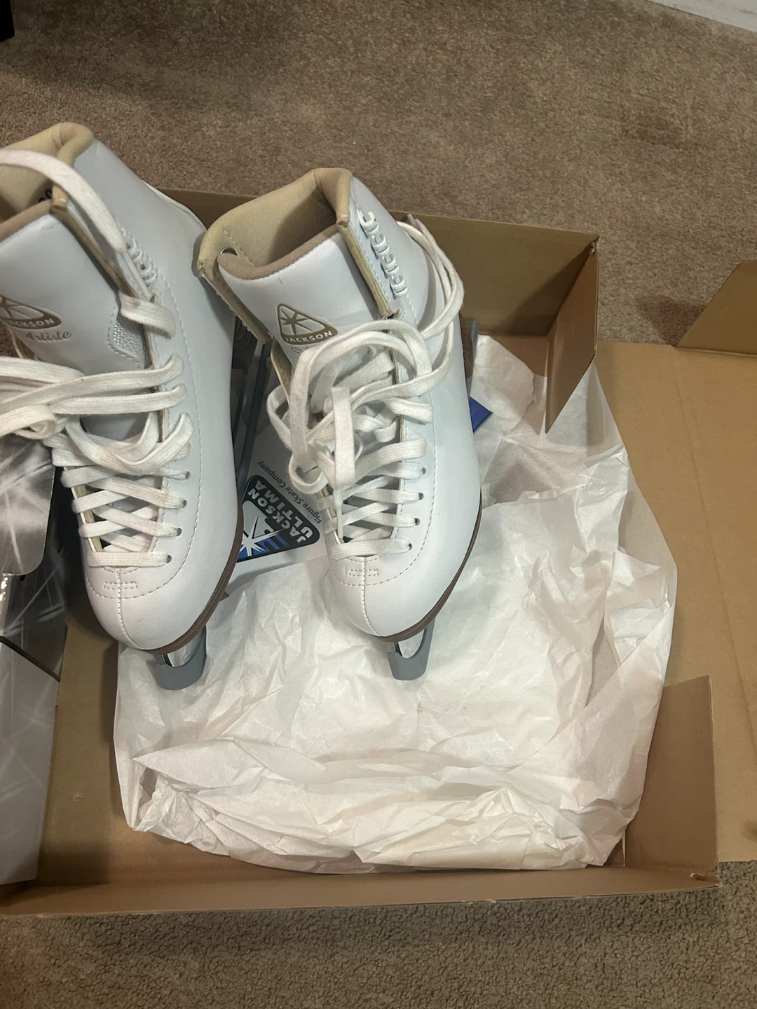 Jackson Ultima Figure Skates - White