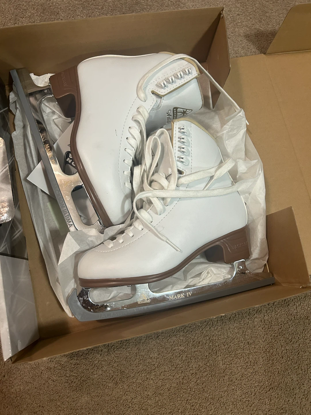 Jackson Ultima Figure Skates - White - photo 2
