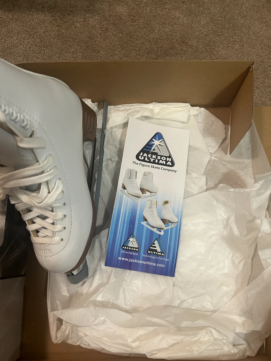 Jackson Ultima Figure Skates - White - photo 5