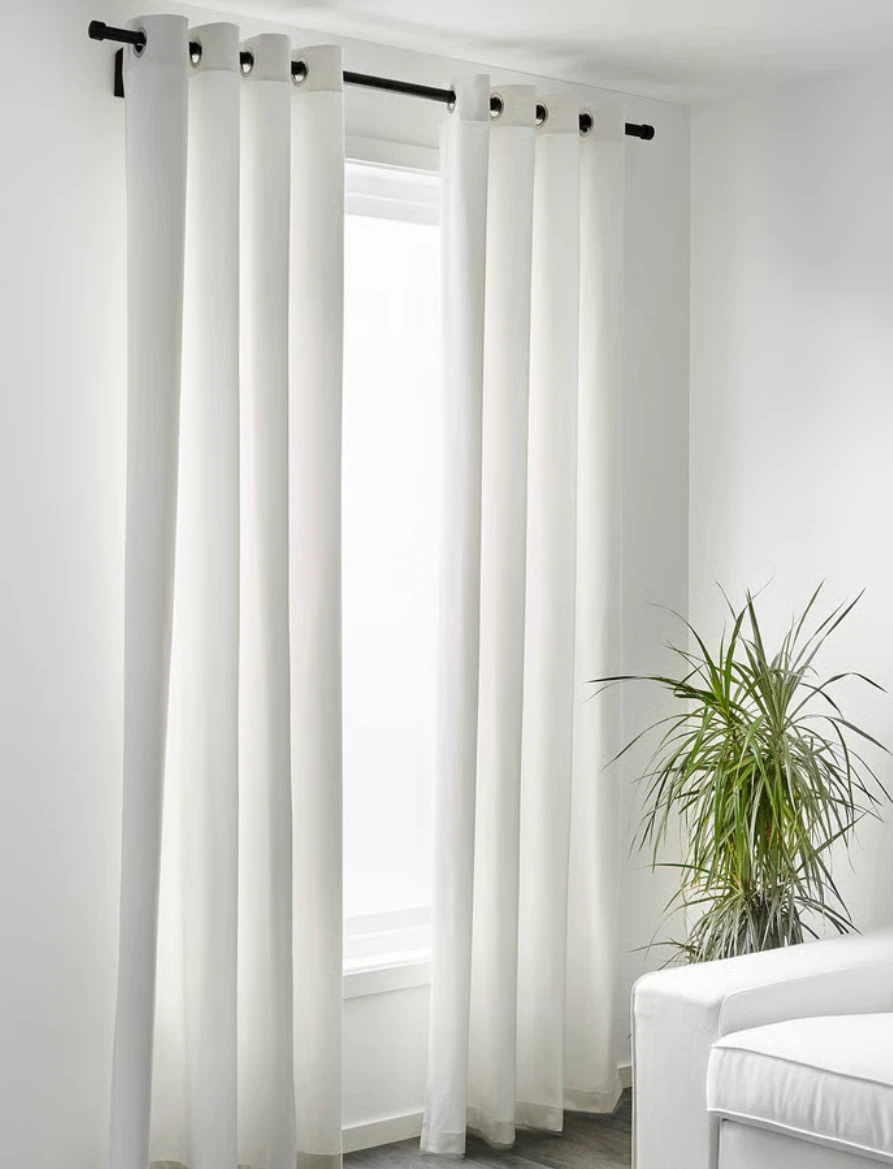 Complete IKEA Double Curtain Set - photo 3
