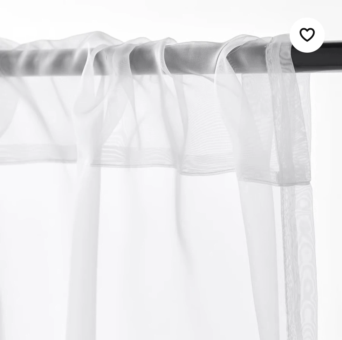 Complete IKEA Double Curtain Set - photo 5