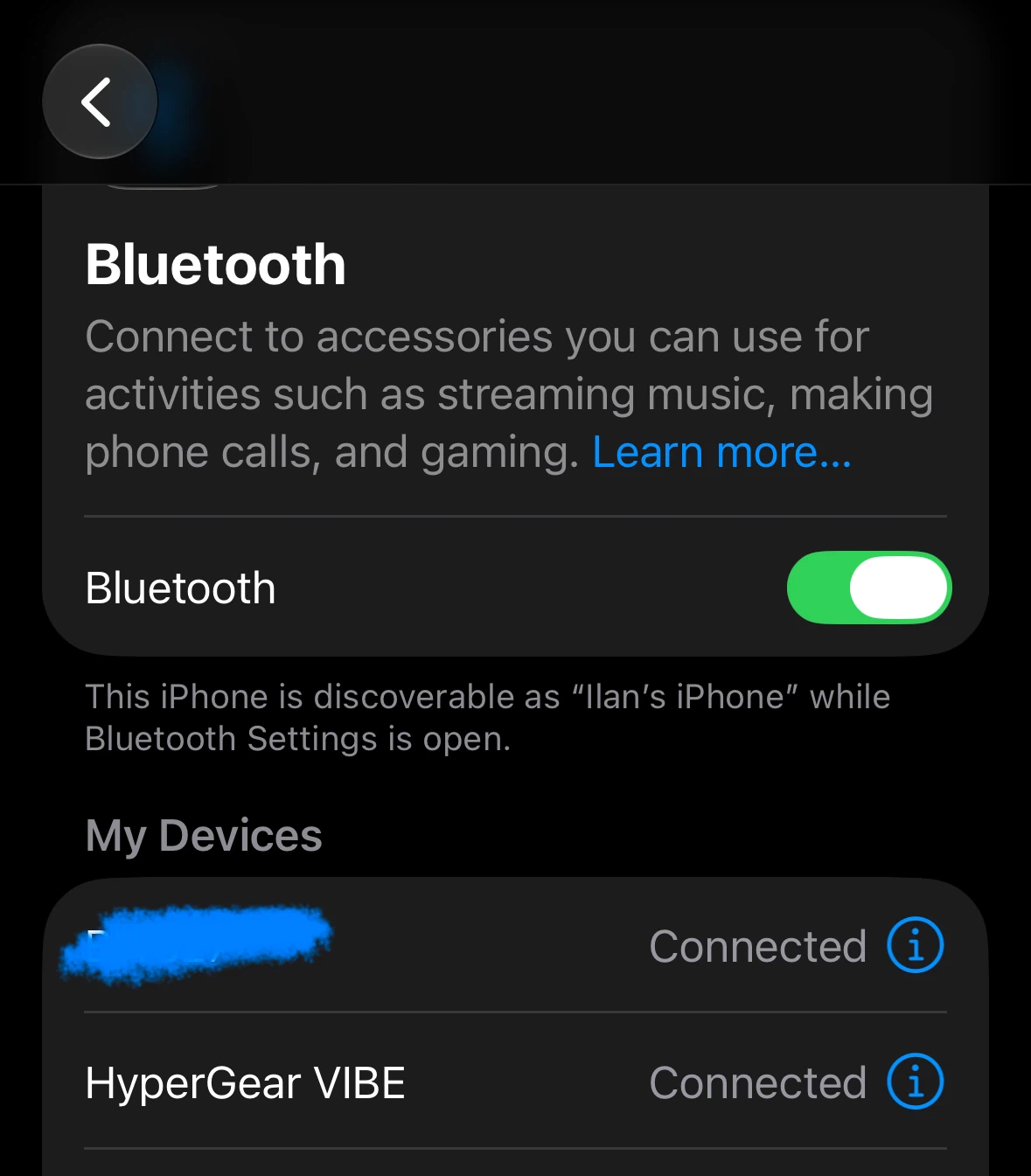HyperGear VIBE Wireless Headphones – Working – No Charger - photo 3