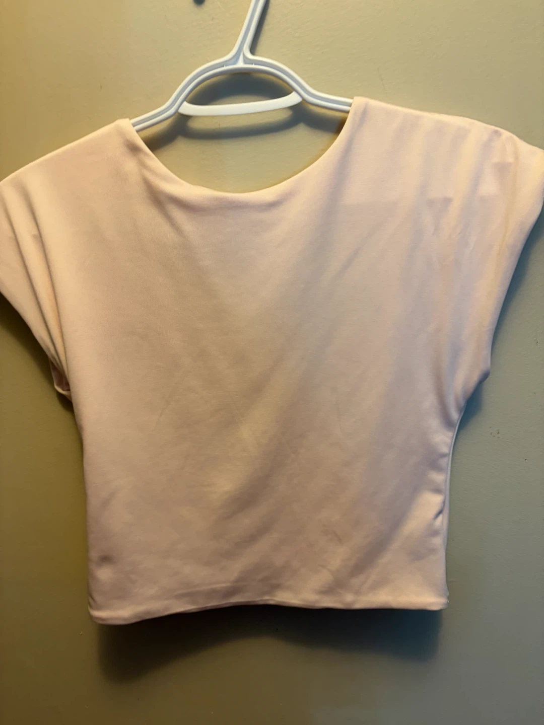 Pink Women's Cropped Top