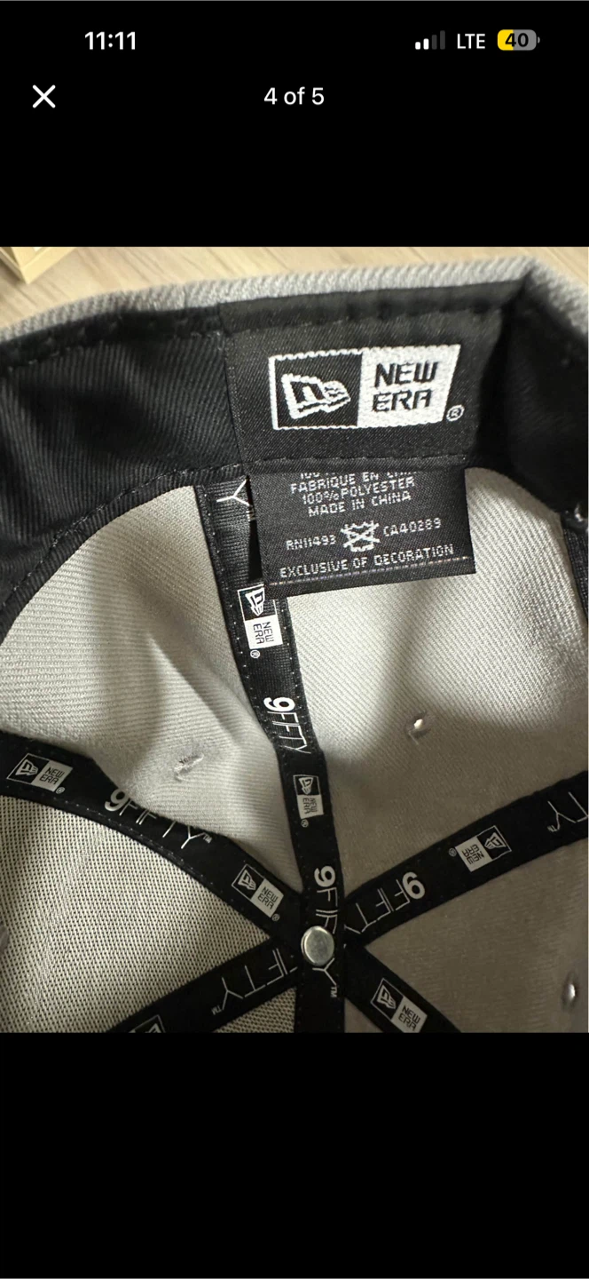 New Era Toronto Raptors NBA Finals Baseball Cap - photo 4