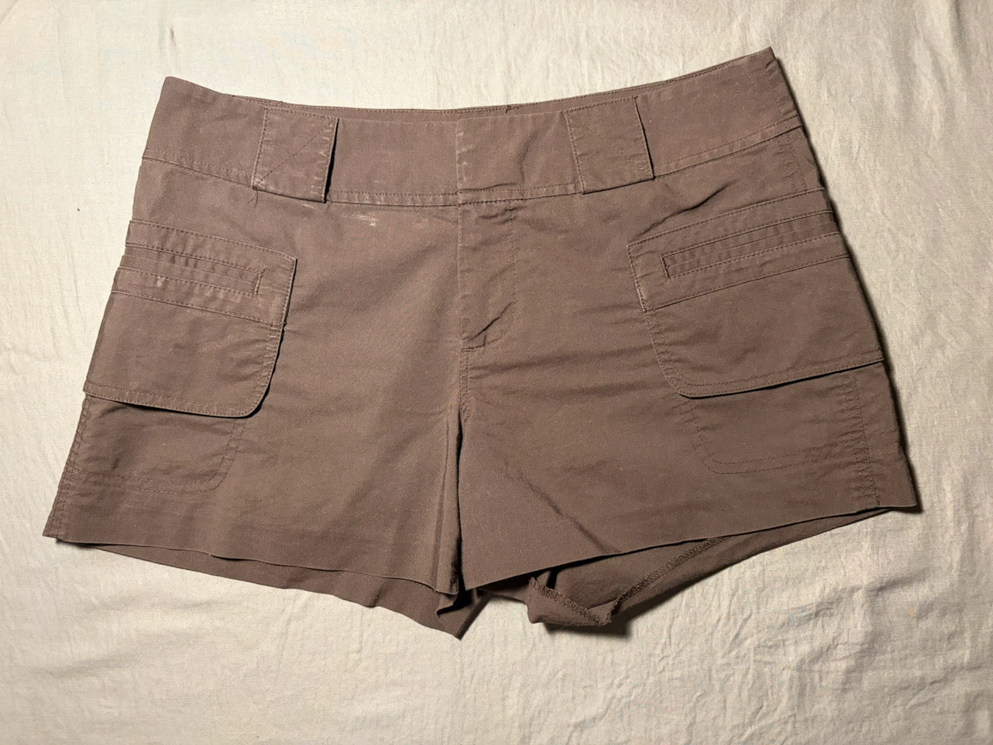 Jacob Women's Brown Cargo Short Shorts