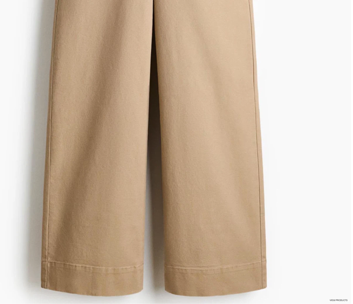 *Brand New* H&M Wide Leg Trousers - Beige - photo 2