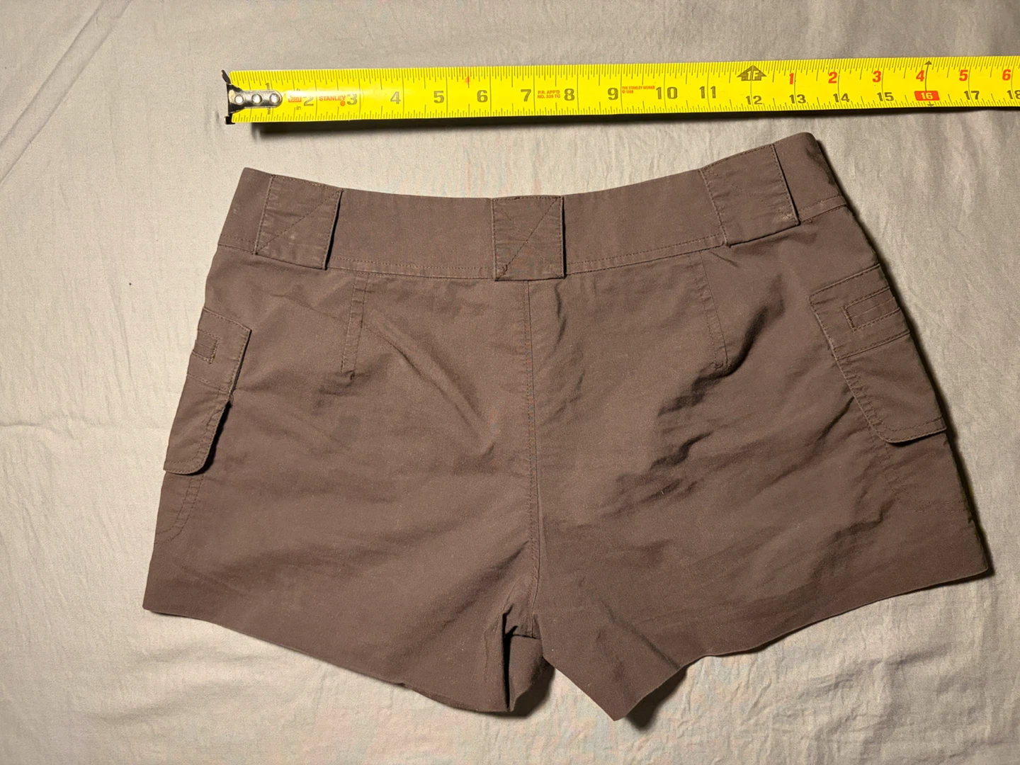 Jacob Women's Brown Cargo Short Shorts - photo 2