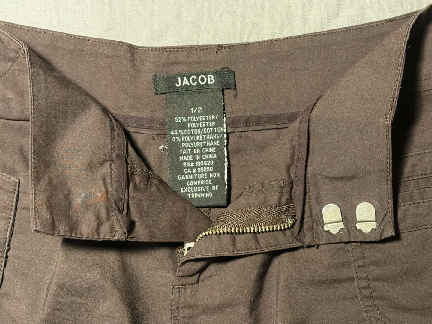 Jacob Women's Brown Cargo Short Shorts - photo 5