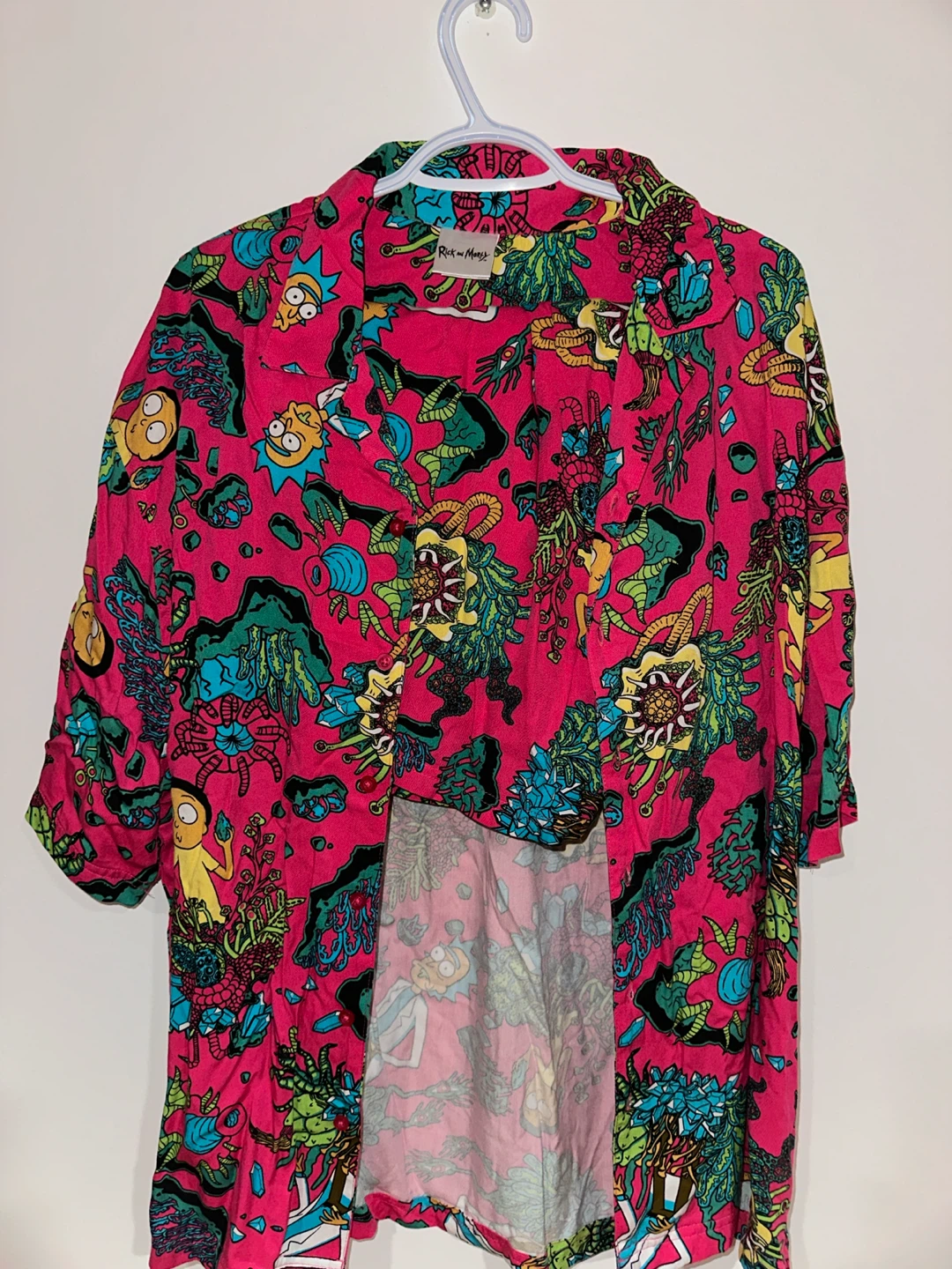 Rick and Morty Hawaiian Shirt and Shorts Set - photo 3