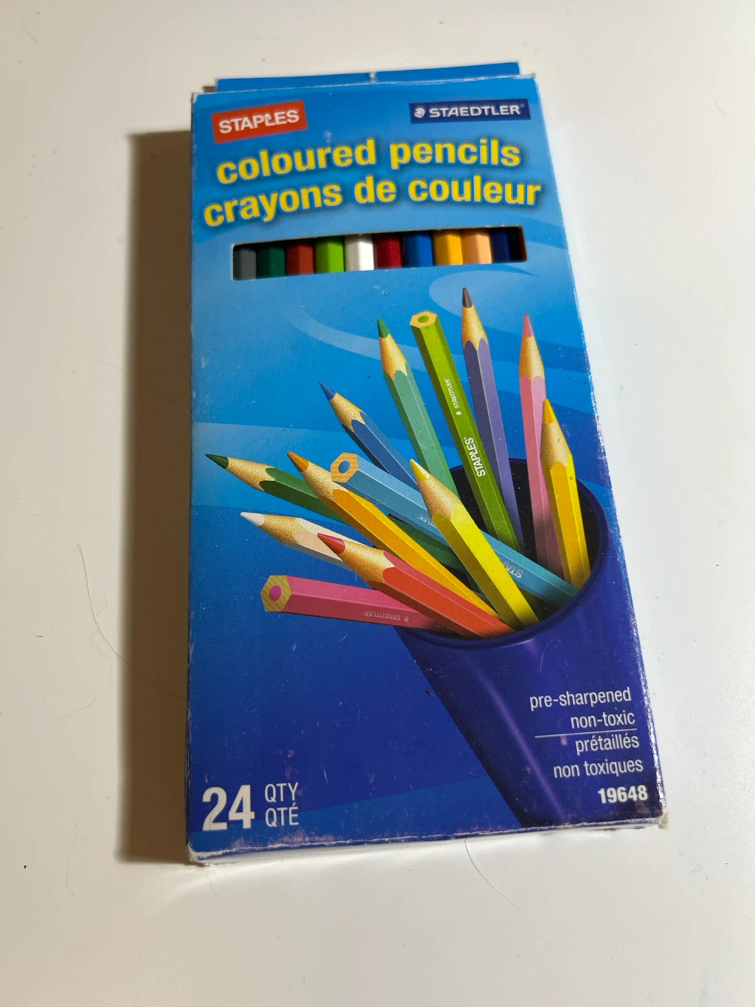 Staples Coloured Pencils (24 Pack)