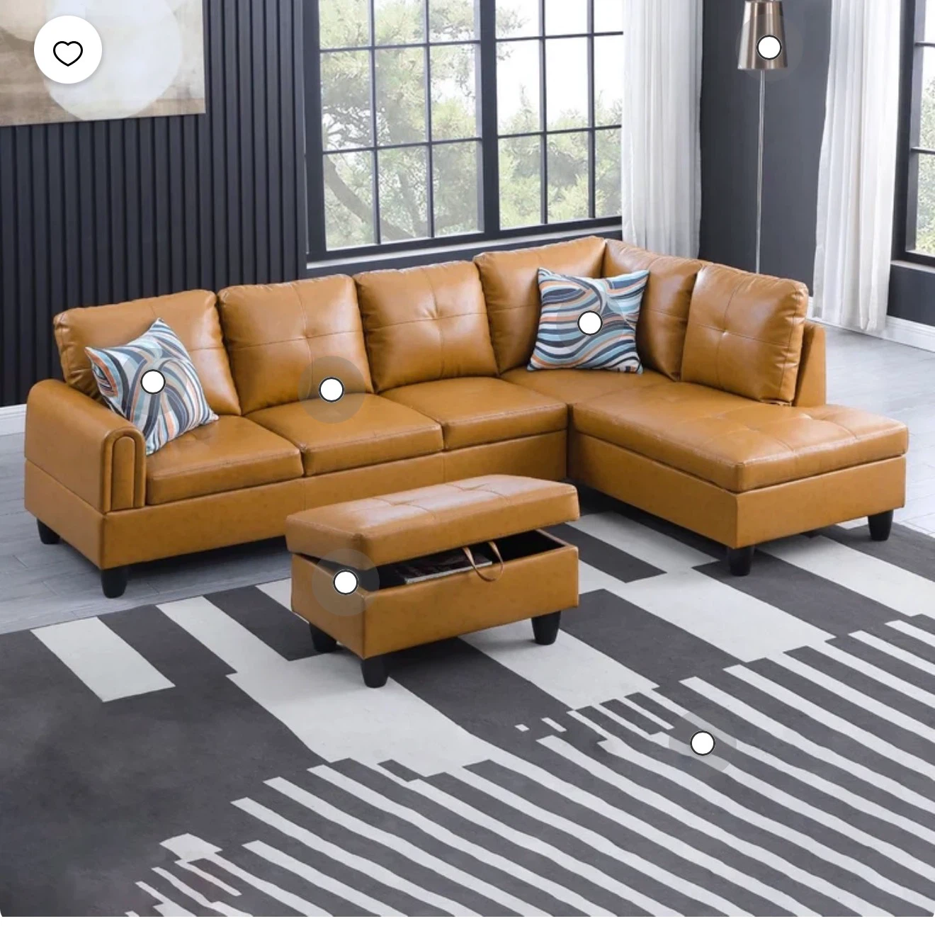 L shape sofa - photo 2